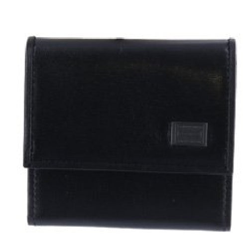 Yoshida Bag PORTER PLUME COIN CASE 179-03875 Black Leather Made in Japan NEW_2