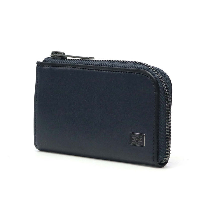 Yoshida Bag PORTER PLUME KEY CASE 179-03876 Navy Made in Japan Leather NEW_3