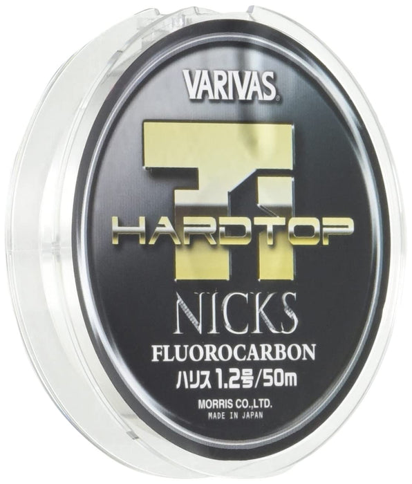 MORRIS VARIVAS HARDTOP Ti NICKS 50m #1.2 4.8lb Fluorocarbon Fishing Line NEW_1