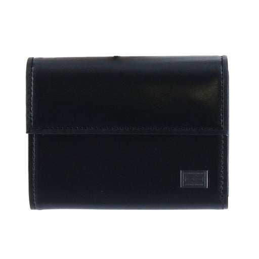 Yoshida Bag PORTER PLUME WALLET 179-03874 Black Made in Japan Leather NEW_1