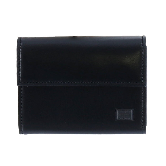 Yoshida Bag PORTER PLUME WALLET 179-03874 Black Made in Japan Leather NEW_1