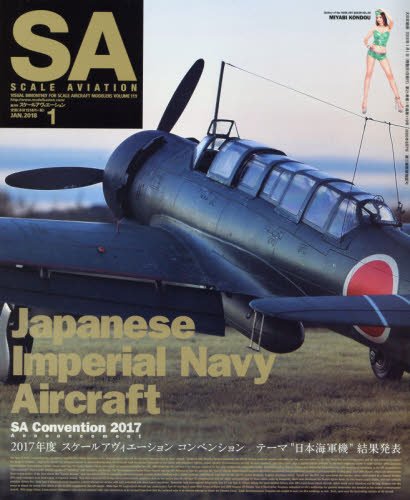 Dai Nihon Kaiga SCALE AVIATION Vol.119 January 2018 Magazine from Japan_1
