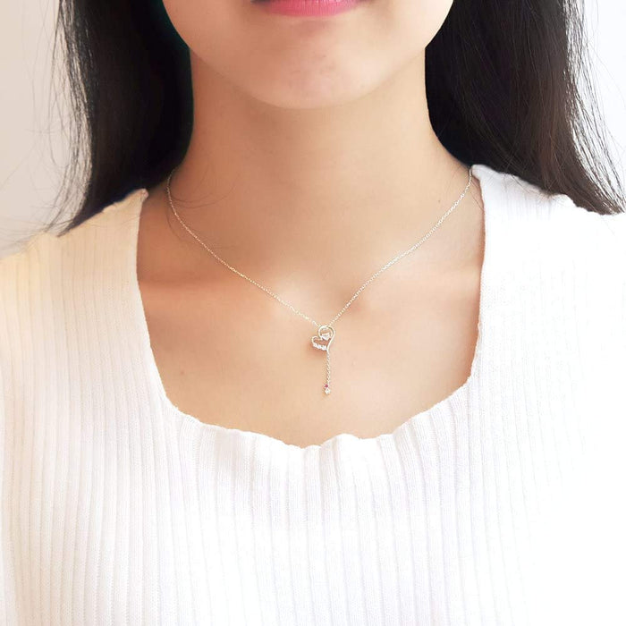 Mirai Tenshi Oct. Birthstone Necklace Ladies Highest Grade Swarovski MIP1192WT_R_3