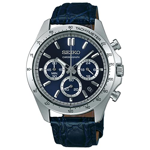 SEIKO SELECTION Chronograph SBTR019 Men's Watch Blue NEW from Japan_1