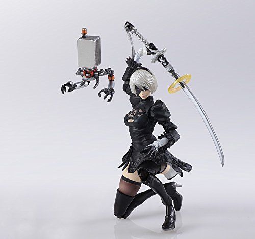 Nier: Automata Bring Arts 2B & Mechanical Life Form 1/12 Scale Figure NEW_8