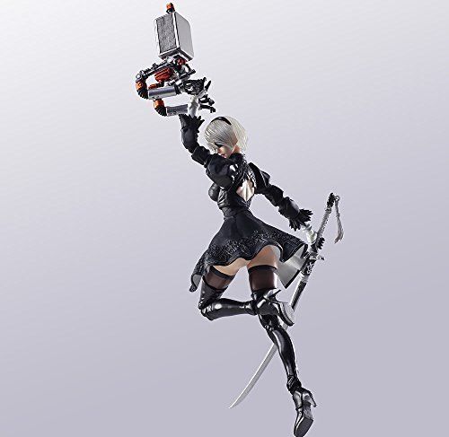 Nier: Automata Bring Arts 2B & Mechanical Life Form 1/12 Scale Figure NEW_9