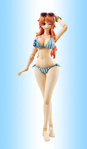 MegaHouse Variable Action Heroes One Piece Nami Summer Vacation Figure NEW_2