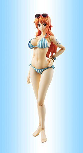 MegaHouse Variable Action Heroes One Piece Nami Summer Vacation Figure NEW_7