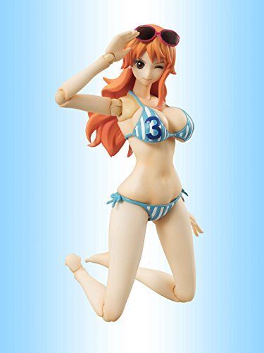 MegaHouse Variable Action Heroes One Piece Nami Summer Vacation Figure NEW_8