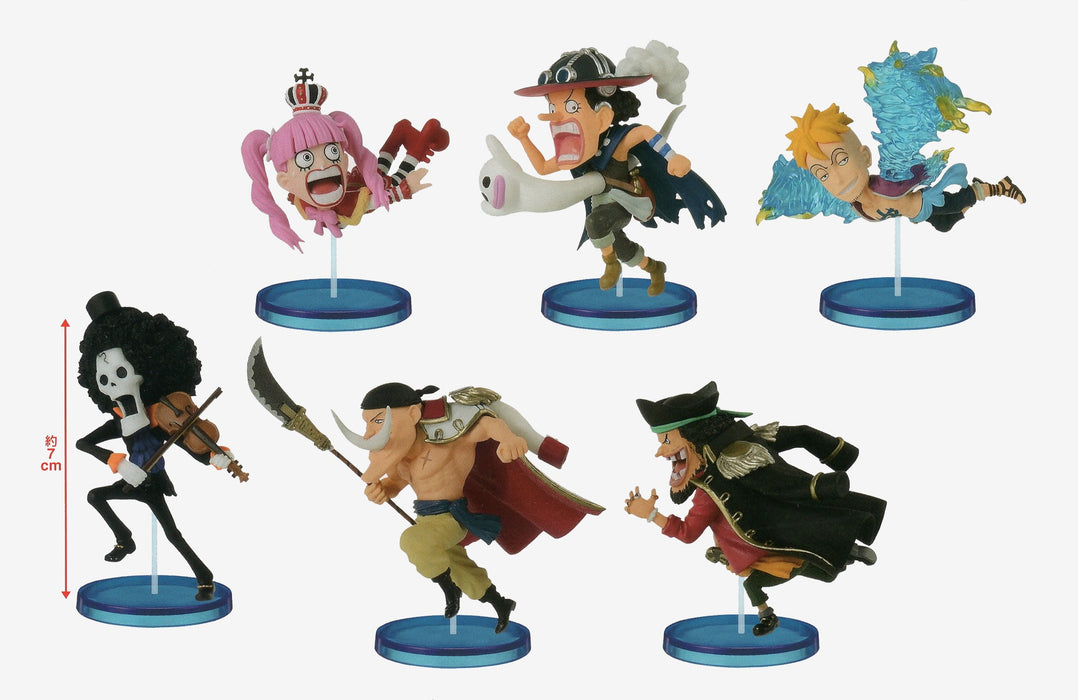 One Piece World Collectable Figure History Relay 20th Vol.3 Set of 6 Complete_1