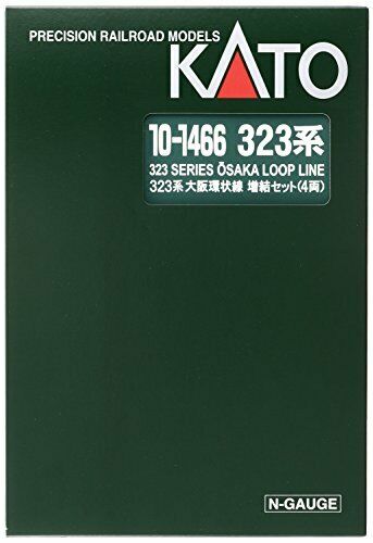Kato N Scale Series 323 Osaka Loop Line Additional Set (Add-on 4-Car Set) NEW_2