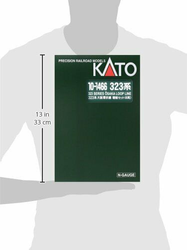 Kato N Scale Series 323 Osaka Loop Line Additional Set (Add-on 4-Car Set) NEW_4