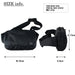 Yoshida Bag PORTER FLASH WAIST BODY BAG Black 689-05942 MADE IN JAPAN Nylon NEW_2