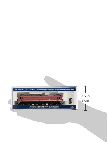 Tomix N Scale J.R. Electric Locomotive Type EF81-600 NEW from Japan_4