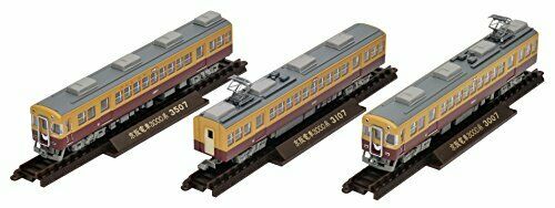 Tomytec The Railway Collection Keihan Series 3000 (2nd Edition) (3-Car Set)_1