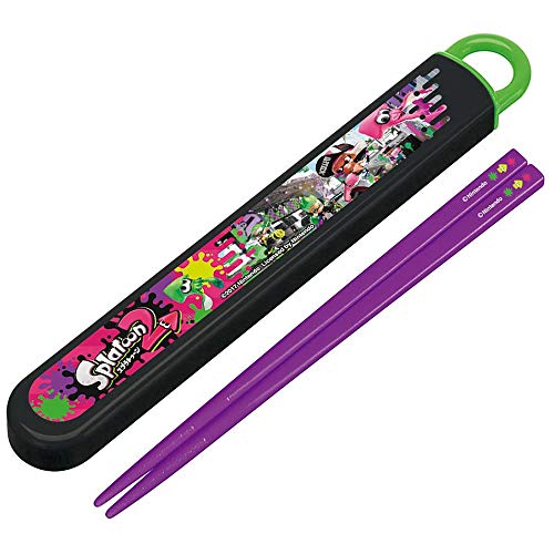 Splatoon2 Children's Chopsticks Set Made in Japan 16.5cm SKATER ABS2AM-A NEW_1