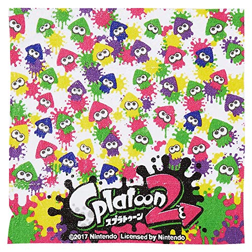 Splatoon2 towel set SKATER Made in Japan OA5 NEW_1