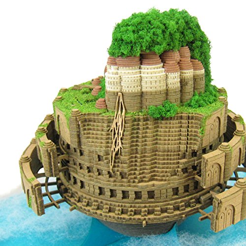 Sankei Studio Ghibli Laputa Castle in the Sky Paper Craft Kit MK07-33 NEW_3