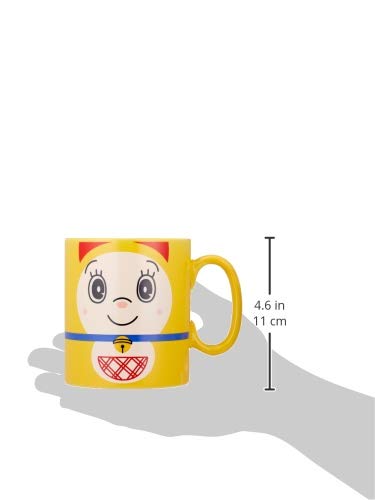 Kaneshotouki Doraemon Dorami BIG Mug 500ml yellow Made in Japan Tableware 008131_4