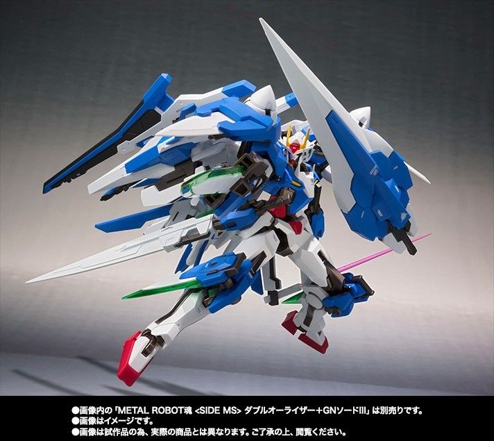 METAL ROBOT SPIRITS SIDE MS Gundam 00 XN RAISER + SEVEN SWORD PARTS SET BANDAI_4
