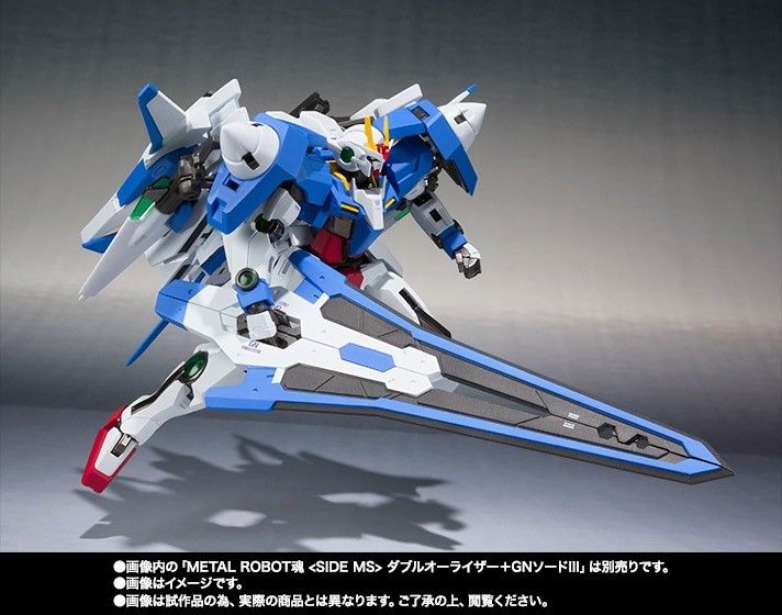 METAL ROBOT SPIRITS SIDE MS Gundam 00 XN RAISER + SEVEN SWORD PARTS SET BANDAI_9