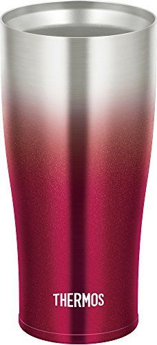 THERMOS vacuum insulated tumbler 420 ml Sparkling Red JDE-420C SP-R NEW_1