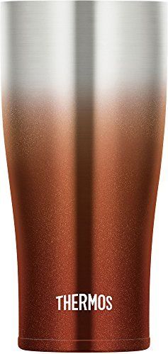 THERMOS vacuum insulation tumbler 420 ml Sparkling brown JDE-420C SP-BW NEW_2
