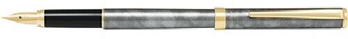PILOT Fountain Pen Cavalier FCAN-5SR-BGY-M Black & Gray Medium New from Japan_1