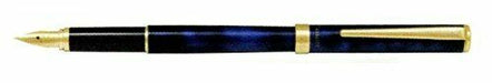 PILOT Fountain Pen Cavalier FCAN-5SR-BL-F Black & Blue Fine New from Japan_1