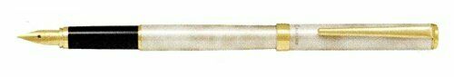 PILOT Fountain Pen Cavalier FCAN-5SR-GDW-M Gold & White Medium New from Japan_1