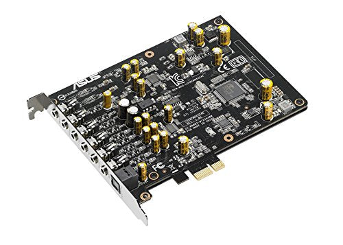 ASUS 192kHz/24-bit High resolution sound quality 7.1 PCIe Game sound card NEW_2