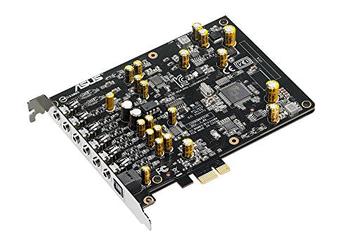 ASUS 192kHz/24-bit High resolution sound quality 7.1 PCIe Game sound card NEW_3