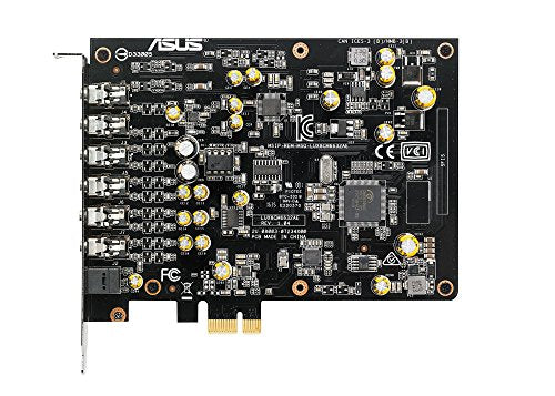 ASUS 192kHz/24-bit High resolution sound quality 7.1 PCIe Game sound card NEW_5