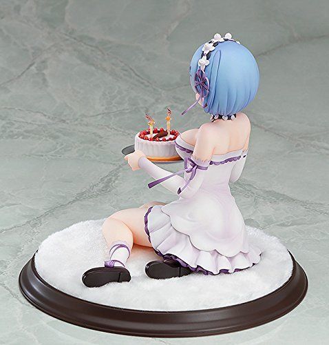 Kadokawa Re:Zero Rem Birthday Cake Ver. 1/7 Scale Figure NEW from Japan_5