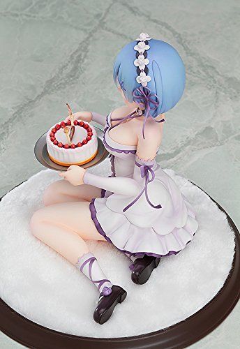 Kadokawa Re:Zero Rem Birthday Cake Ver. 1/7 Scale Figure NEW from Japan_7