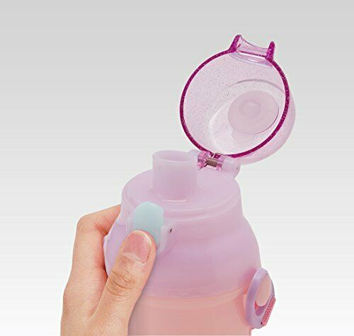 Skater Children's Drinking Water Bottle Purple One Touch Bottle Princess 2018_2