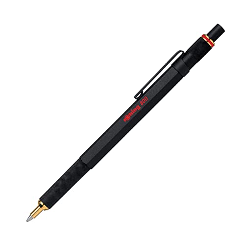 rOtring 800 series Ballpoint Pen Black Knock Type 2032579 Japan Limited NEW_1