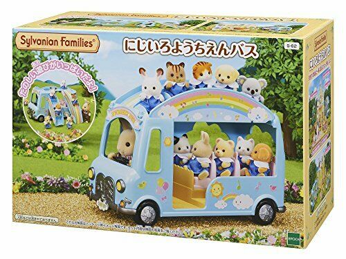 Epoch Rainbow Kindergarten Bus (Sylvanian Families) NEW from Japan_2