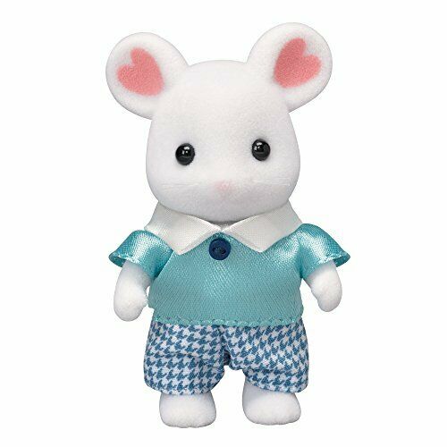 Epoch Marshmallow Mouse Boy (Sylvanian Families) NEW from Japan_1