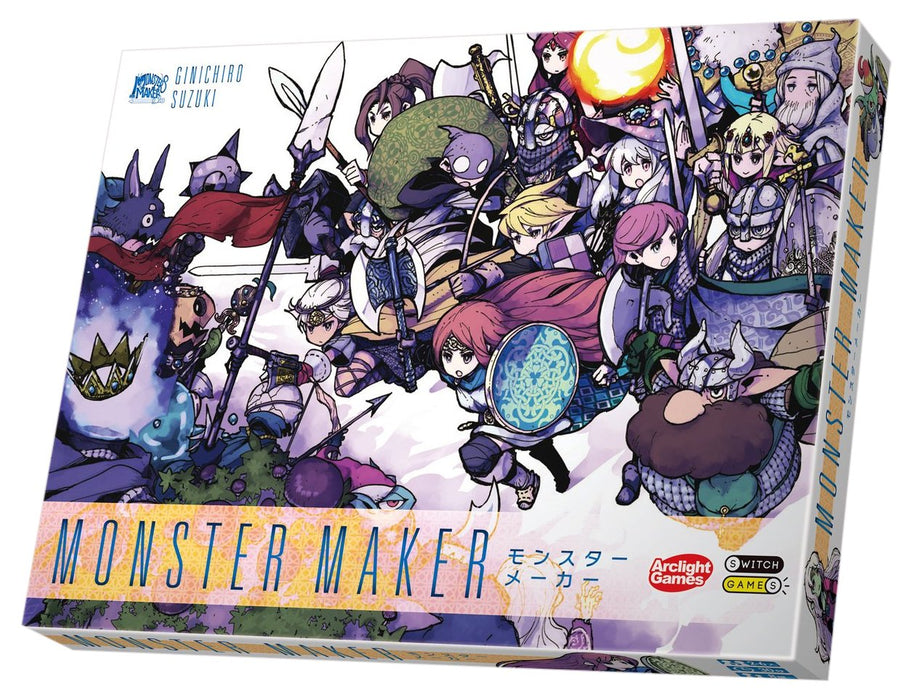 Arc Light MONSTER MAKER (2-6 people for 30 min. 8 years old & up) Board Game NEW_1