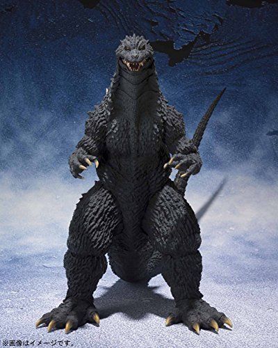 S.H.MonsterArts Godzilla Against Mechagodzilla GODZILLA 2002 Figure BANDAI NEW_2
