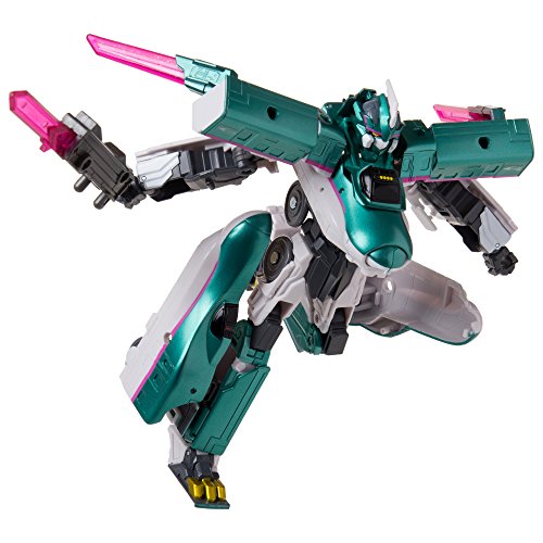 Pla-rail Shinkansen Deformed Robo SHINKALION DXS01 E5 Hayabusa Action Figure NEW_3