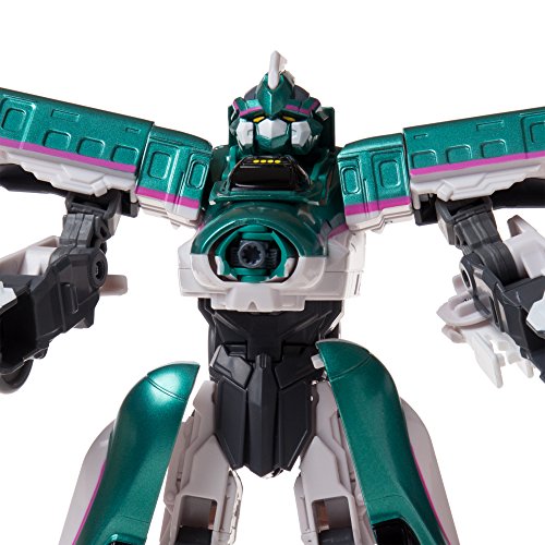 Pla-rail Shinkansen Deformed Robo SHINKALION DXS01 E5 Hayabusa Action Figure NEW_4