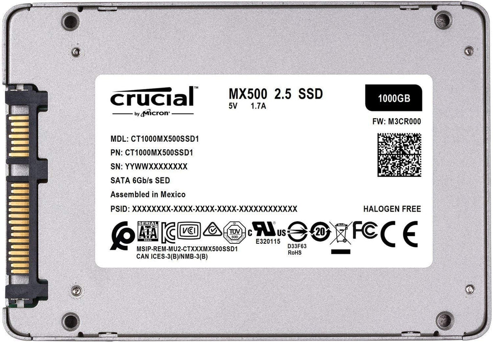 CRUCIAL SSD 1000GB MX500 Built-in 2.5-inch 7mm MX500 CT1000MX500SSD1/JP NEW_2