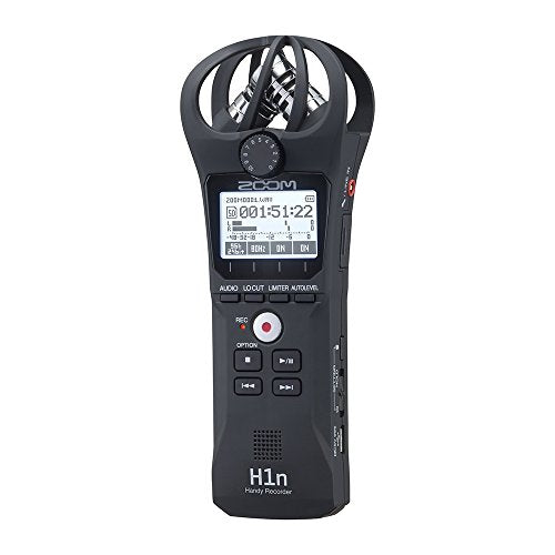 Zoom H1n Portable Handhold Digital Recorder Fine Quality Stereo Sound for Camera_1