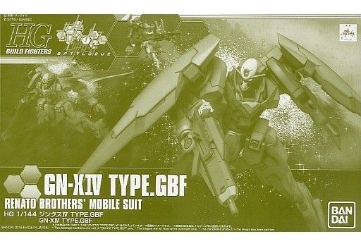 BANDAI HGBF 1/144 GN-XIV TYPE.GBF Plastic Model Kit Gundam Build Fighters NEW_1