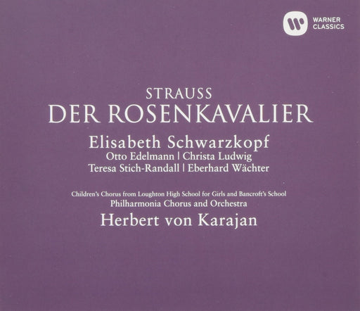R. Strauss musical drama Knight of Roses AllSongs WPGS-10034 herbert von karajan_2