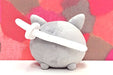 Nyanko Great War stuffed toy cat Ninja 20 cm Gray NEW from Japan_4