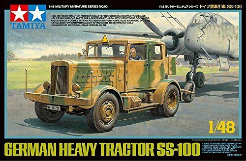 tamiya German Military Heavy Tractor Model Kit SS-100 1/48 32593 NEW from Japan_7