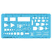 Staedtler Ruler Template Logic Circuit 976 111 976-111 NEW from Japan_1